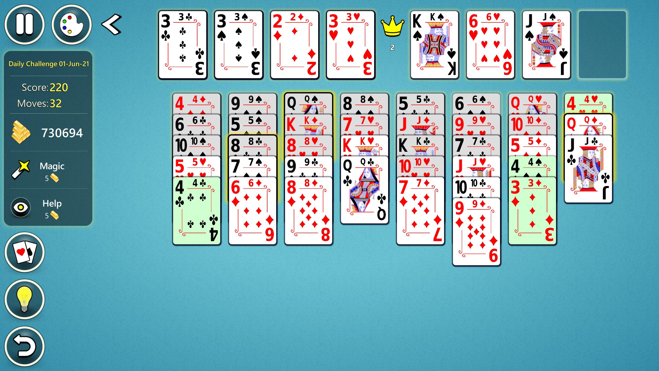 FreeCell Two Decks - Solitaire Games